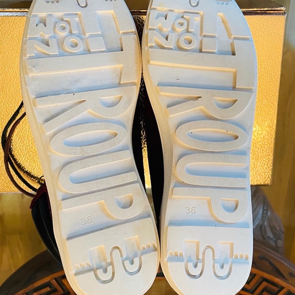 F-Troupe Women’s Suede Lace Up Hiking Boots - Picture 5 of 5